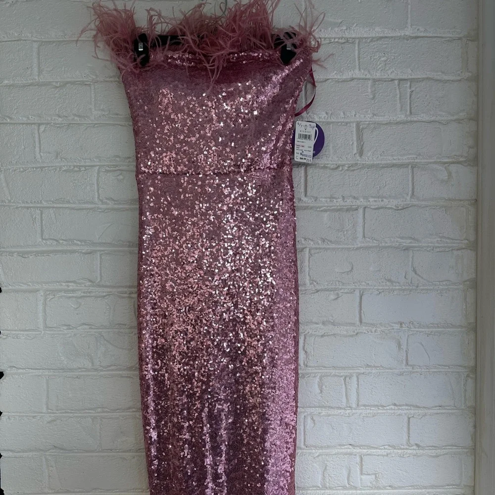 Windsor Pink Sequin Dress - Picture 4 of 10
